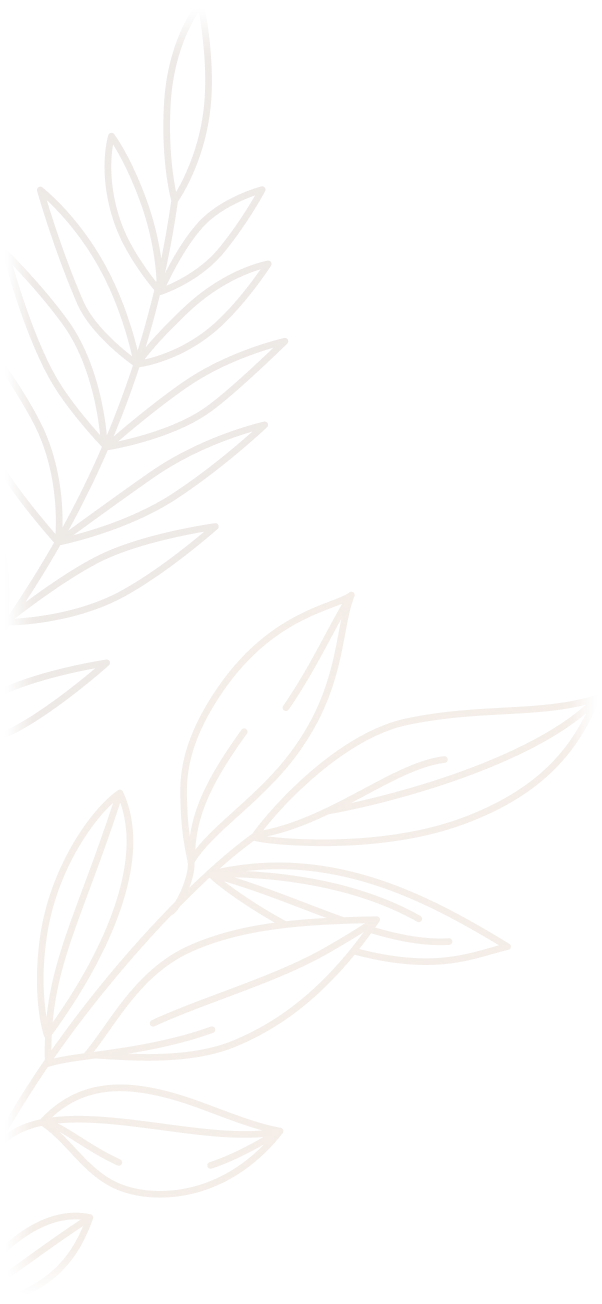 Ginicraft Artisanal Botanical Leaf Motif