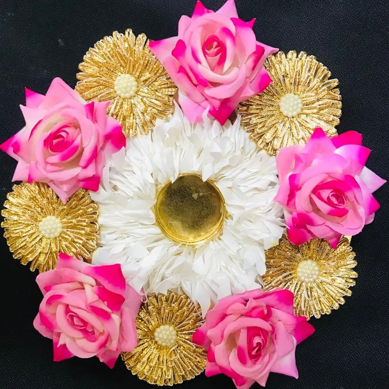 Multi Colour Floral T-Light