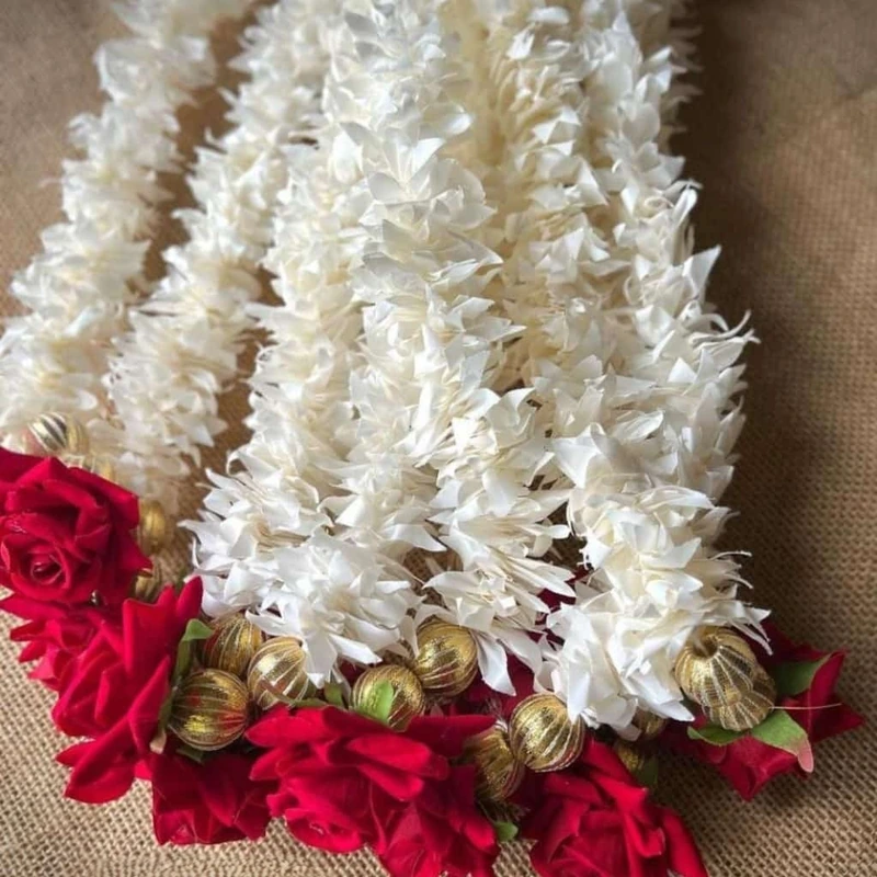 Rose Flower Wall Hanging 24 Inch (Set of 10)