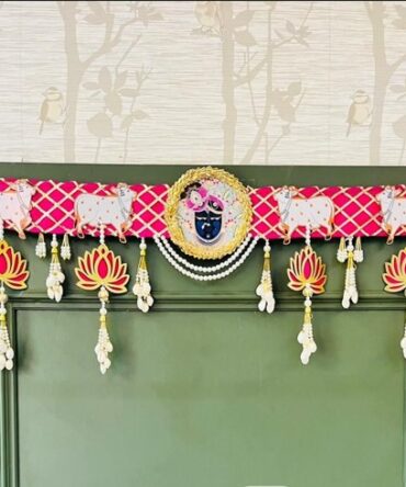 Pink Pichwai Bandarwal (Shrinath ji) 40 Inch