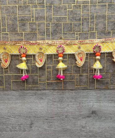 Yellow Gotta Patti Bandarwal 40 Inch