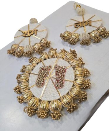 Golden Beads Shubh Laabh & Charan Bundle