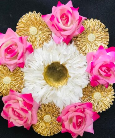 Multi Colour Floral T-Light