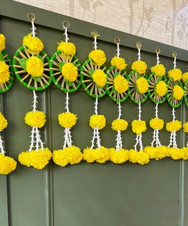 Marigold Festive Wall Hanging 15 inch (Set of 10)